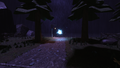 The back of The Woods, with the Rift.