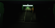 The Stairs section of Old 100 after figure pulled down the Shelf and went to 99.