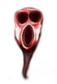 Ambush's old image in the Roblox marketplace titled "ScaryWormFace". Note that this image is private.[citation needed]