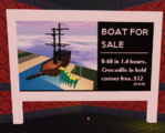 "Boat for Sale" Billboard