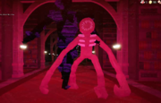 Size comparison between Glitch and Figure in-game.
