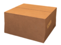 Cardboard Box. (Small)