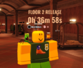 The countdown timer for the Mines before it was released.