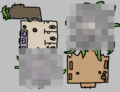 Devlog #15 (June 10, 2025) Concept art of bathrooms which may be implemented in The Outdoors or in The Hotel.