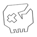 A sticker of the skull from the death screen. The sticker's name being "Death".