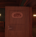 The door number scrambled by Dupe.