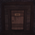 Dupe posing as door 202 in The Mines.
