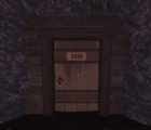Dupe posing as door 98 in The Mines.