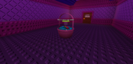 Easter egg basket room.