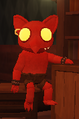 A close-up of El Goblino.