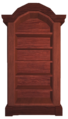 Empty Mini-Bookshelf.
