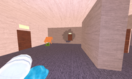 Exit room.