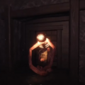 The Figure after exiting Dupe's room.