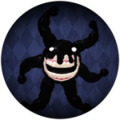 Troll Badge called "SUPER SCARY FLOOR 0", got replaced later with the THE HUNT: First Edition badge.