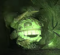 The Queen Grumble viewed after drinking the Gween Soda.