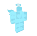 A cropped image of a player being revived by the Guiding Light.