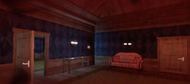 Hide's vignette while the player is no longer in a closet or under a bed.