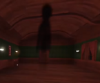 Shadow in a room.