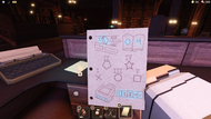 The Solution Paper in a player's hand.